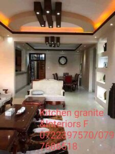 kitchen granite tops & interiors